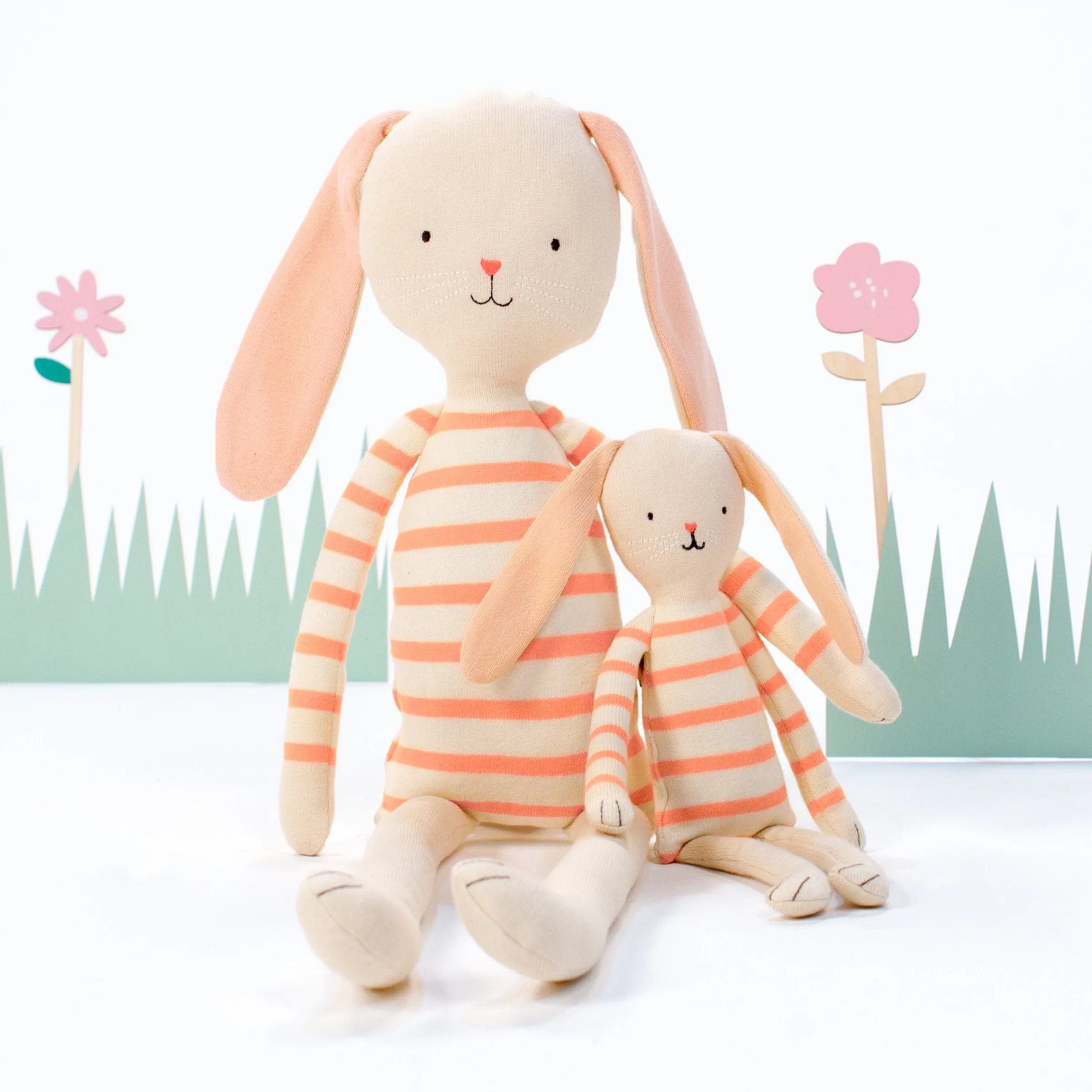 Alfalfa Bunny Large Toy>Meri Meri New