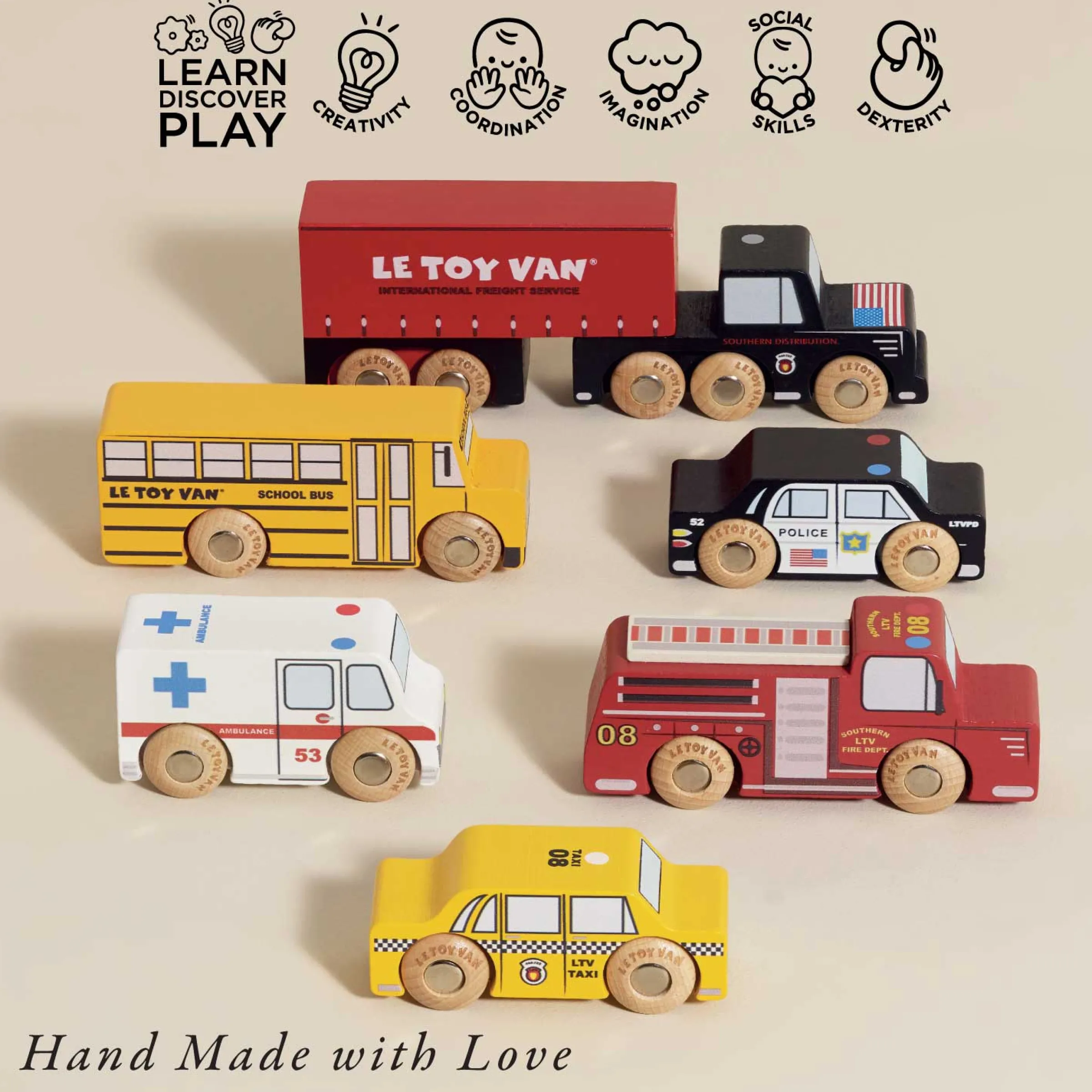 American Toy Car Set>Meri Meri Online