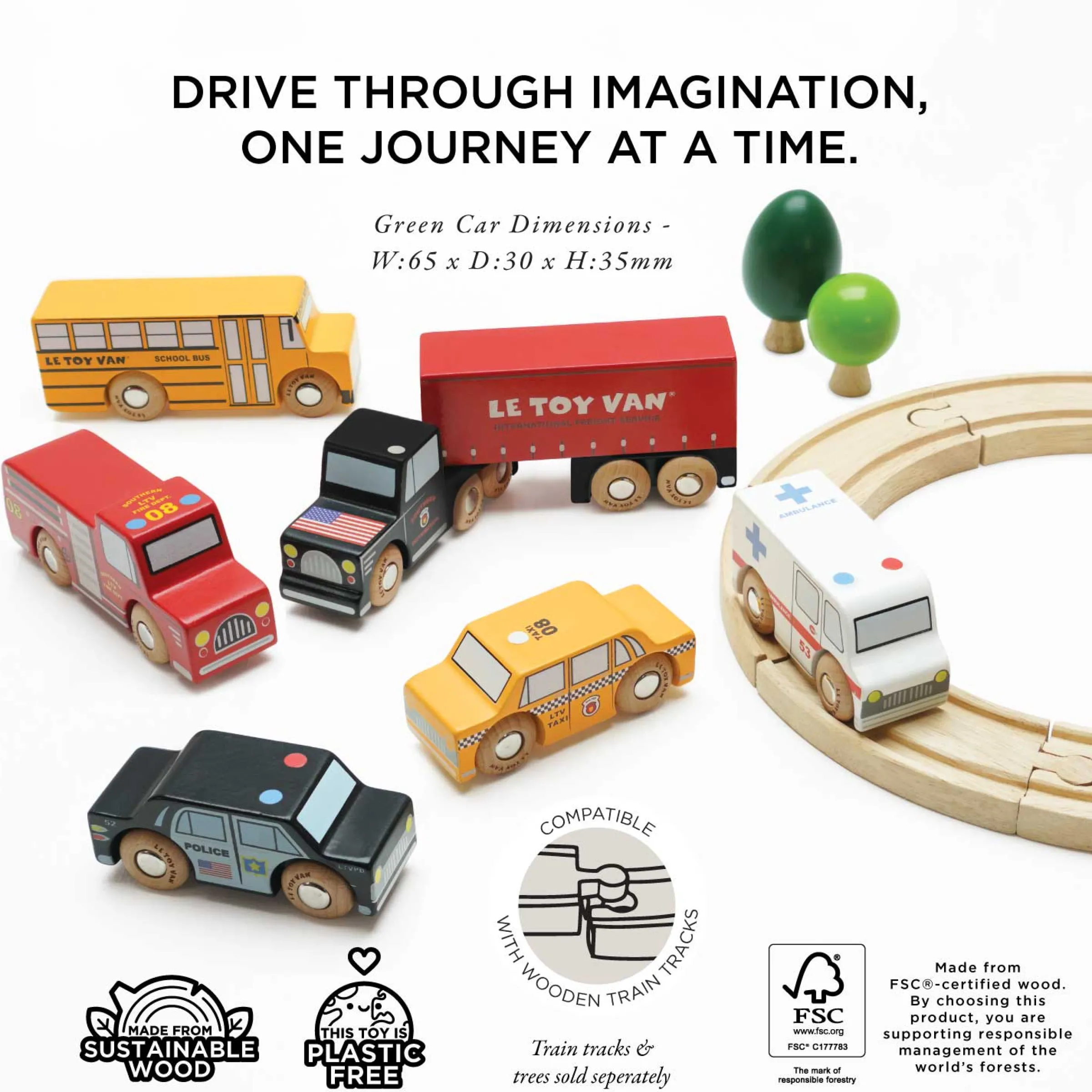 American Toy Car Set>Meri Meri Online