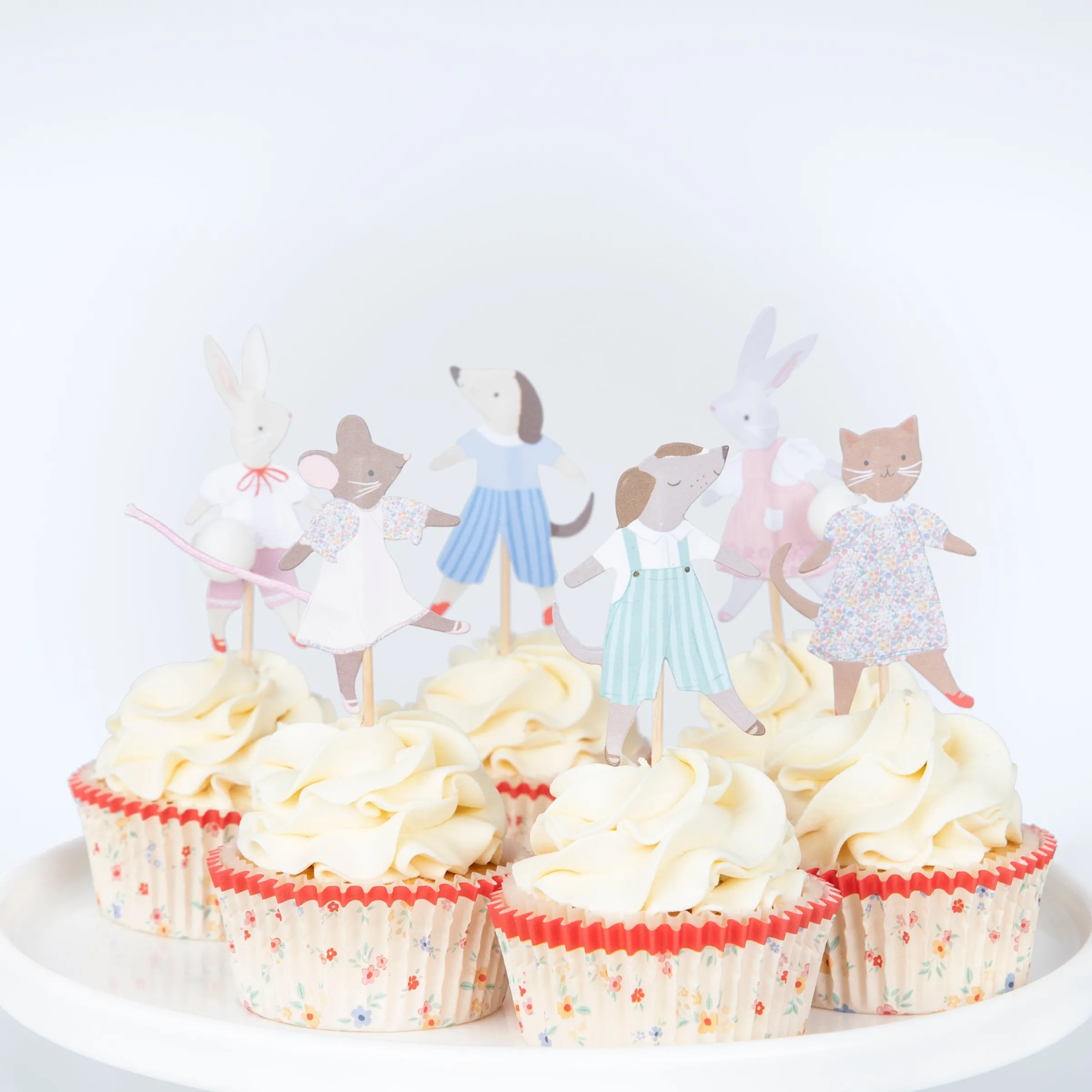 Animal Friends Cupcake Kit (x 24 toppers)>Meri Meri Discount