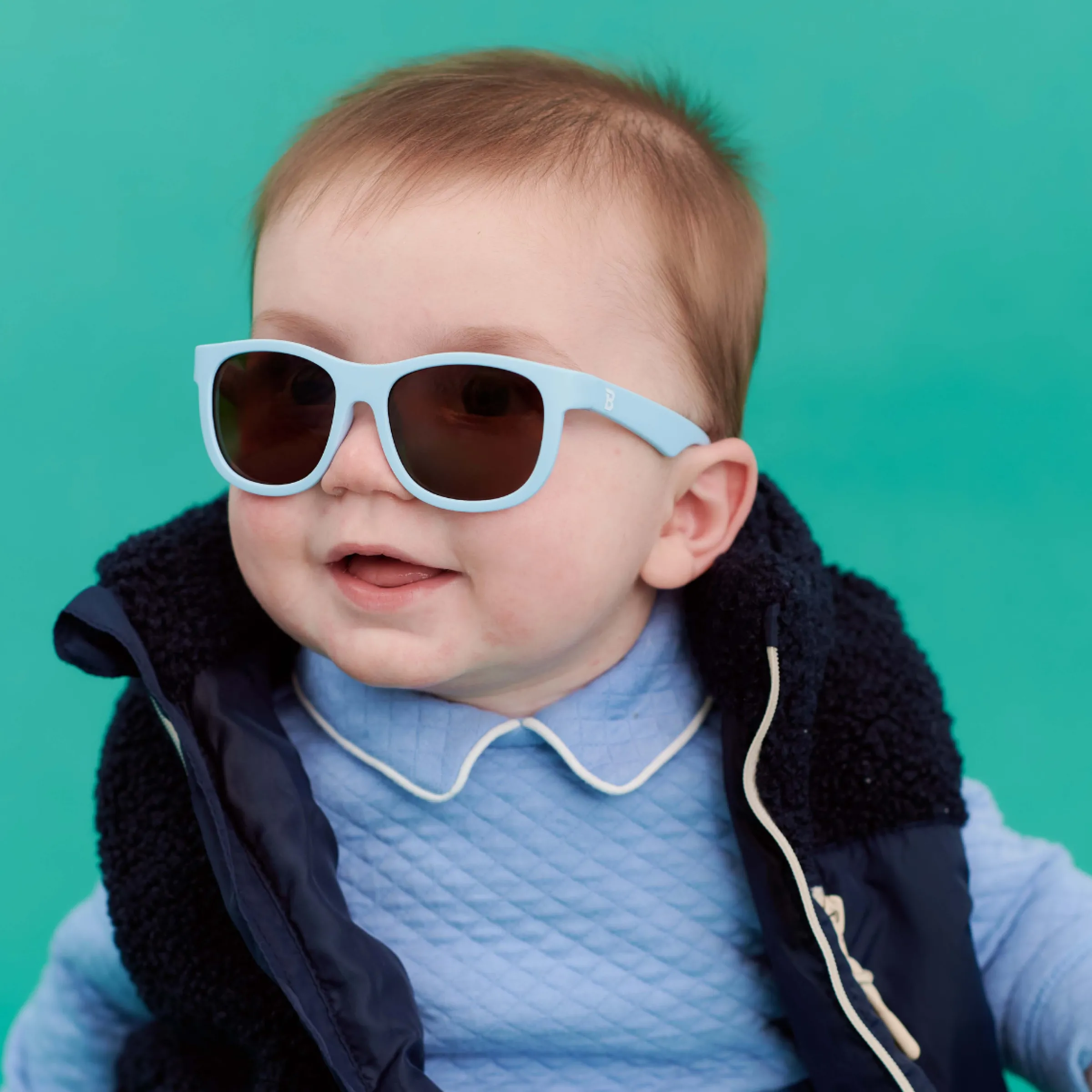 Baby Blue Navigator Sunglasses>Meri Meri Hot