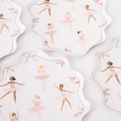 Ballerina Plates (x 8)><noscript><img width=
