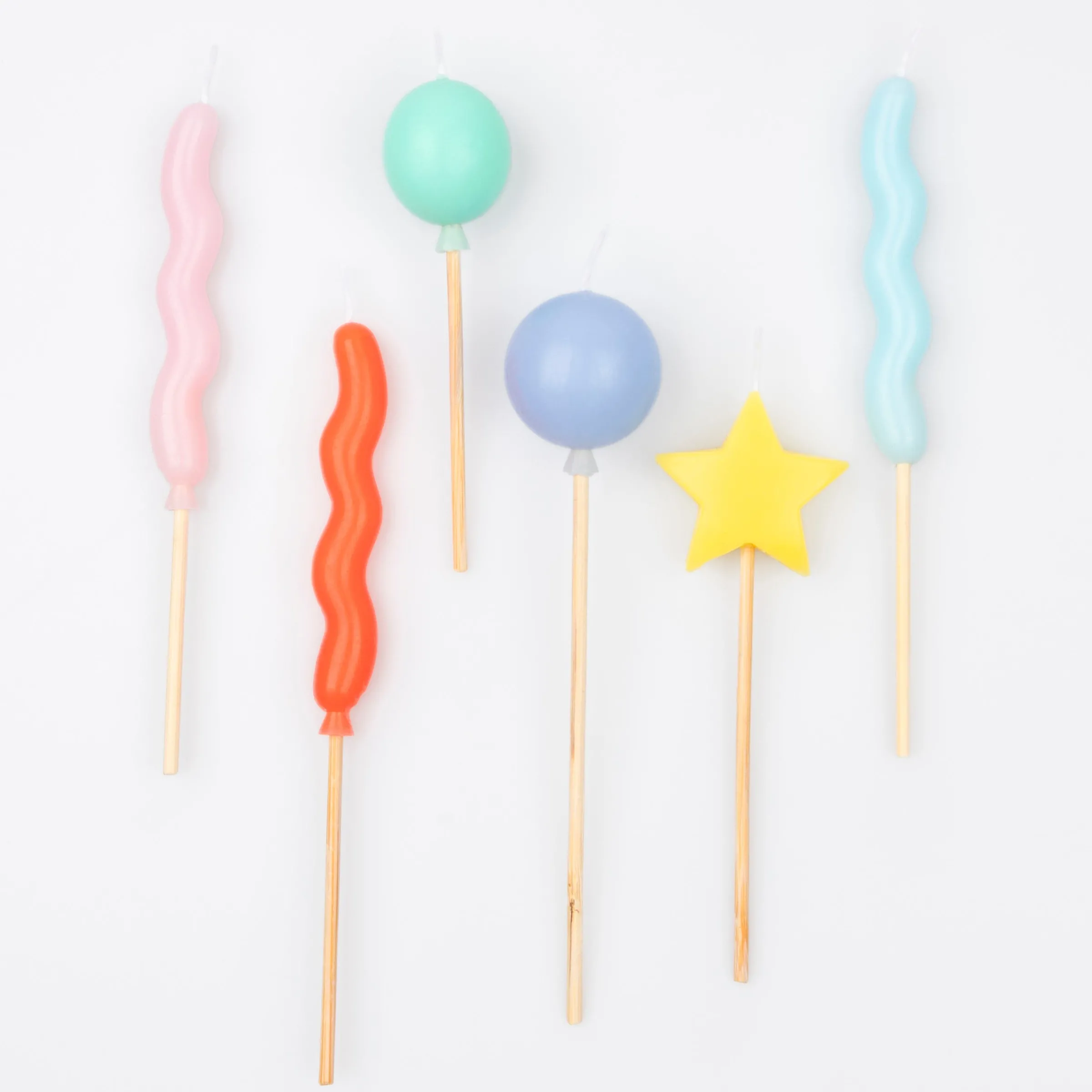 Balloon Candles (x 6)>Meri Meri Fashion
