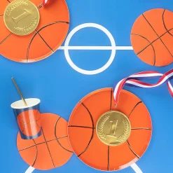 Basketball Napkins (x 16)>Meri Meri Outlet