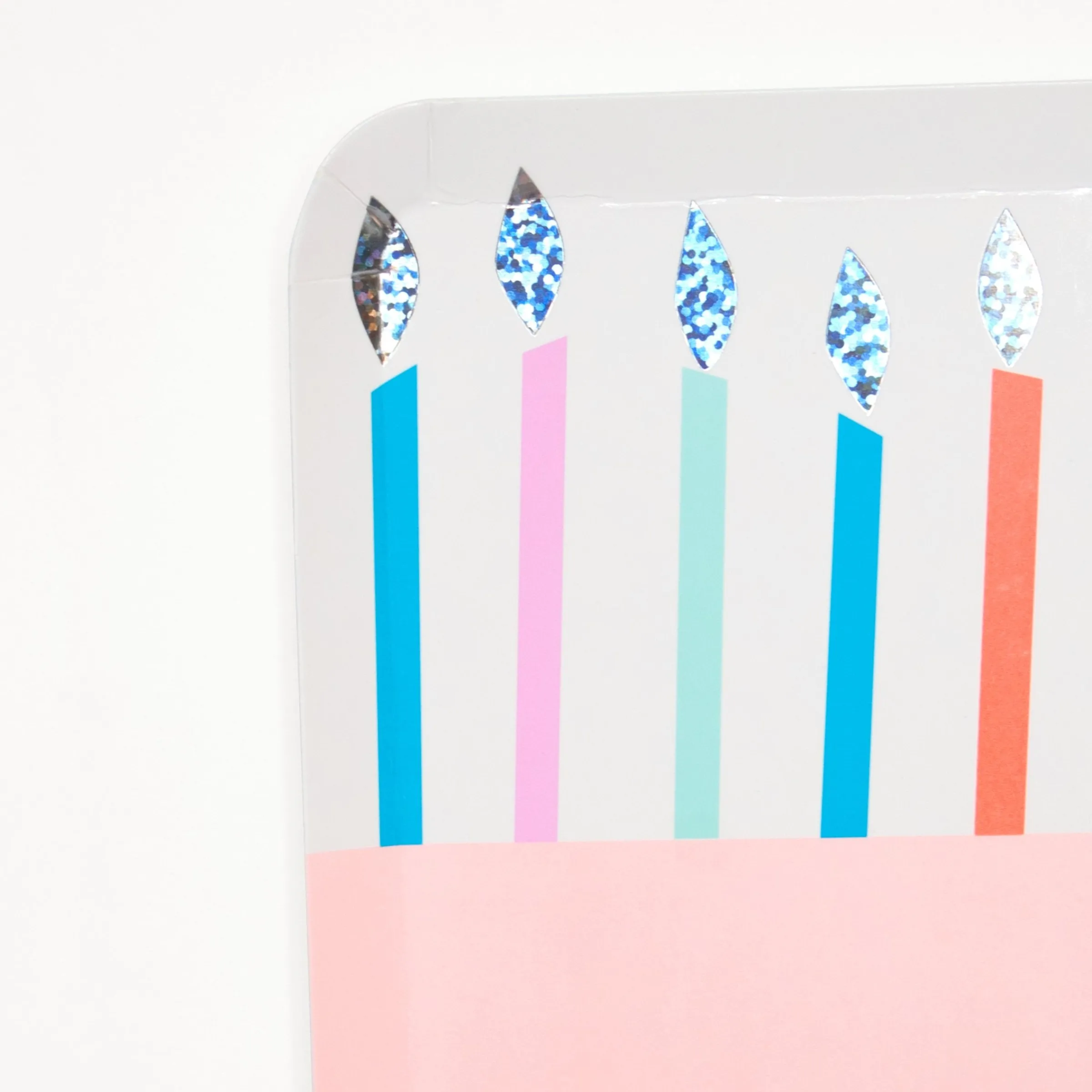 Birthday Cake Plates (x 8)>Meri Meri New