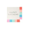 Birthday Fringe Small Napkins (x 16)>Meri Meri Best