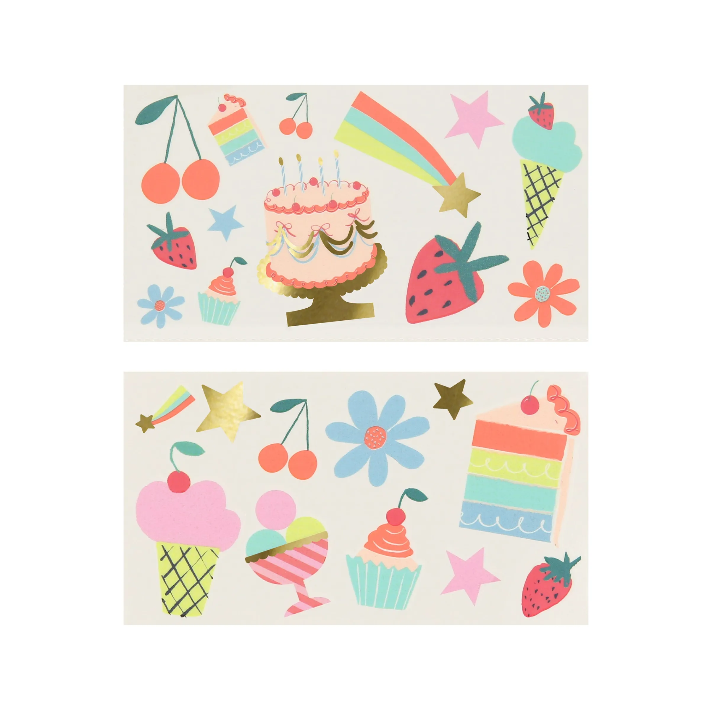 Birthday Temporary Tattoos>Meri Meri Online