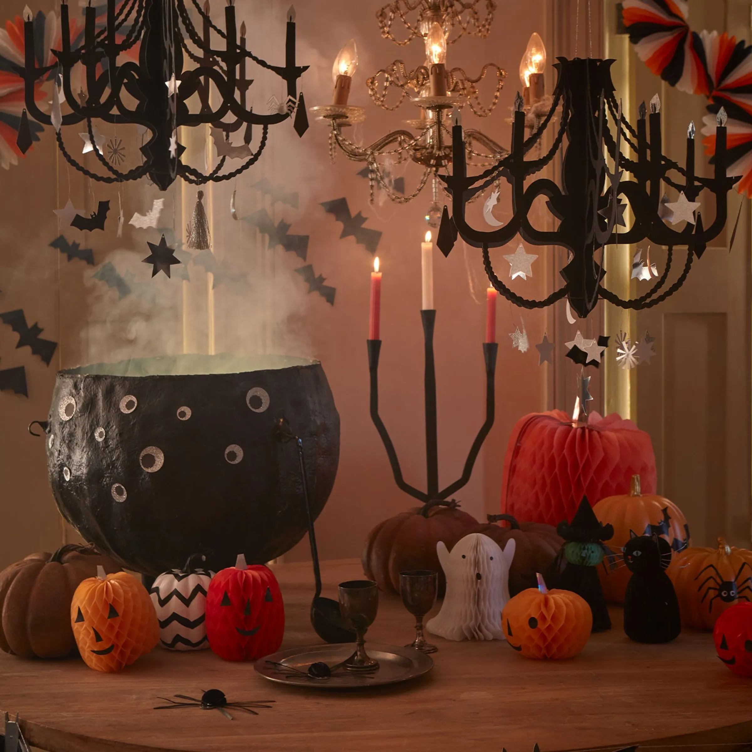 Black Paper Chandelier>Meri Meri Discount