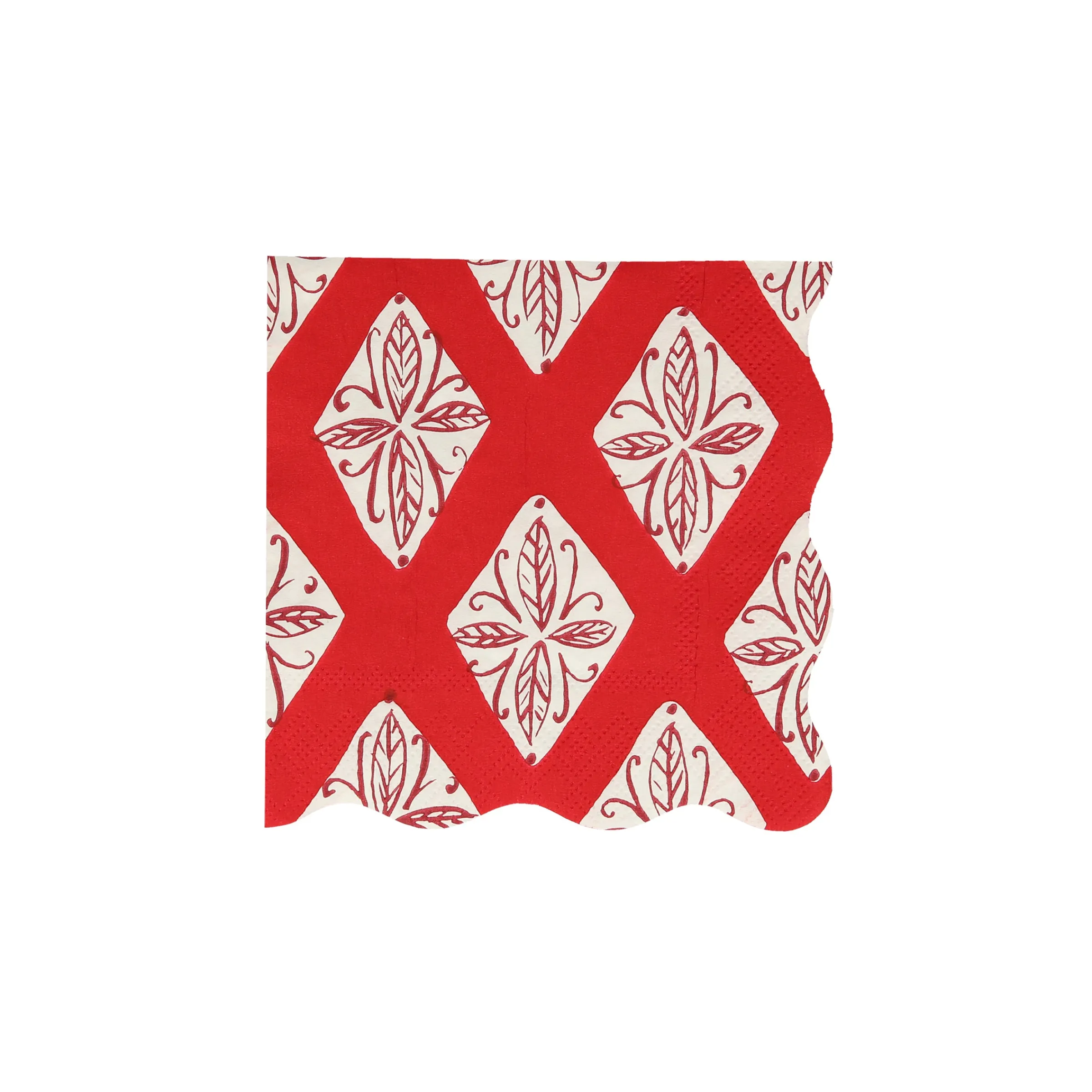 Block Print Small Napkins (x 16)>Meri Meri Best
