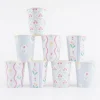 Bloomsbury Floral Pattern Cups (x 8)>Meri Meri Fashion