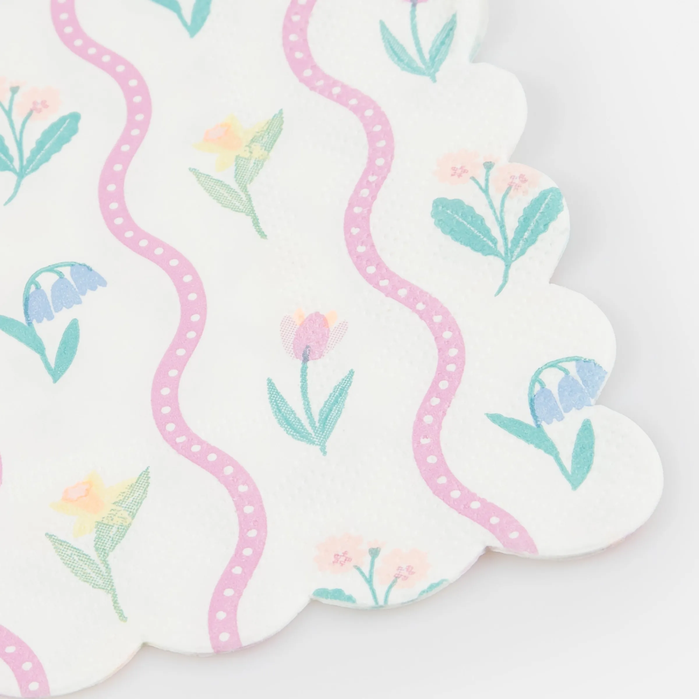 Bloomsbury Floral Pattern Small Napkins (x 16)>Meri Meri Discount