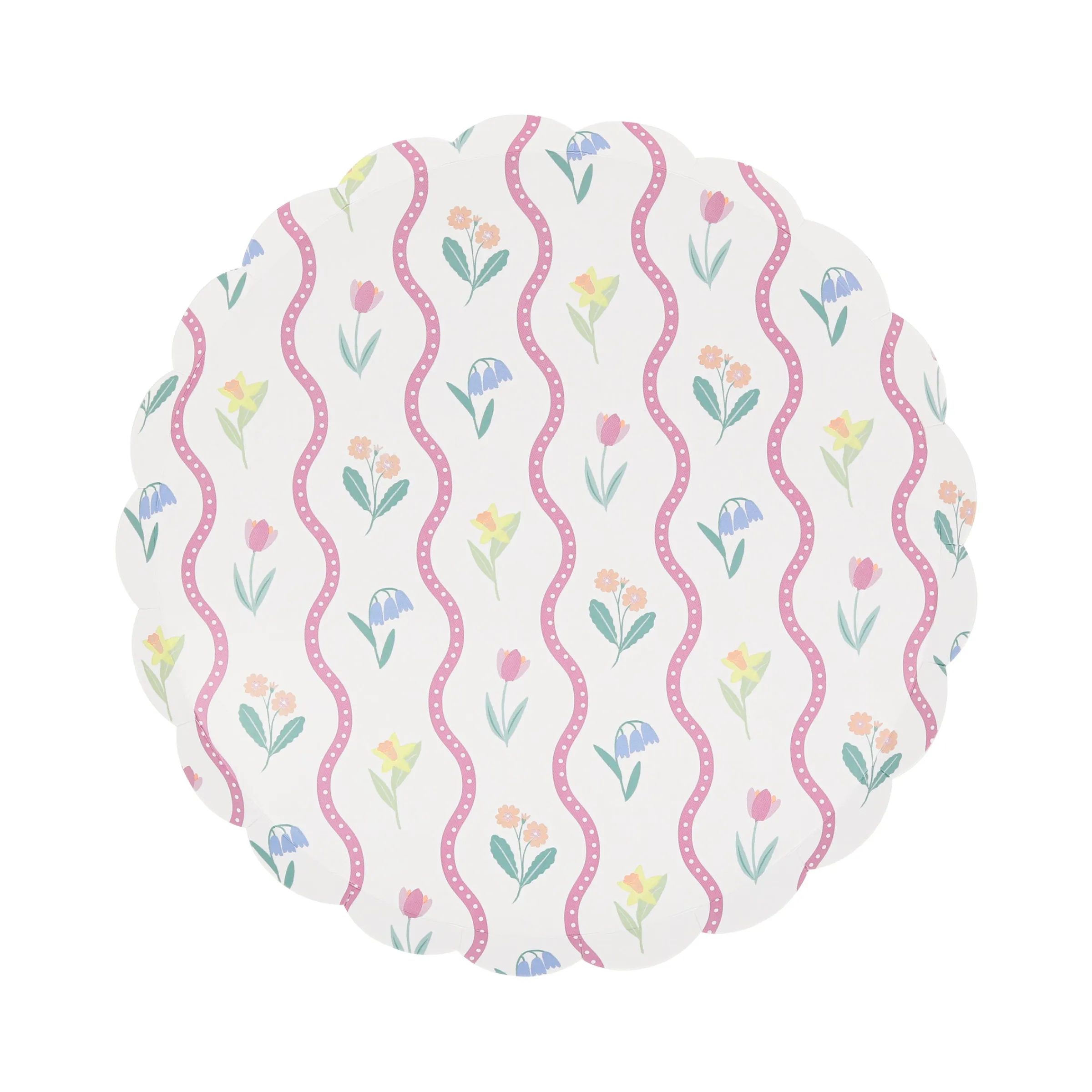 Bloomsbury Floral Pattern Side Plates (x 8)>Meri Meri Best