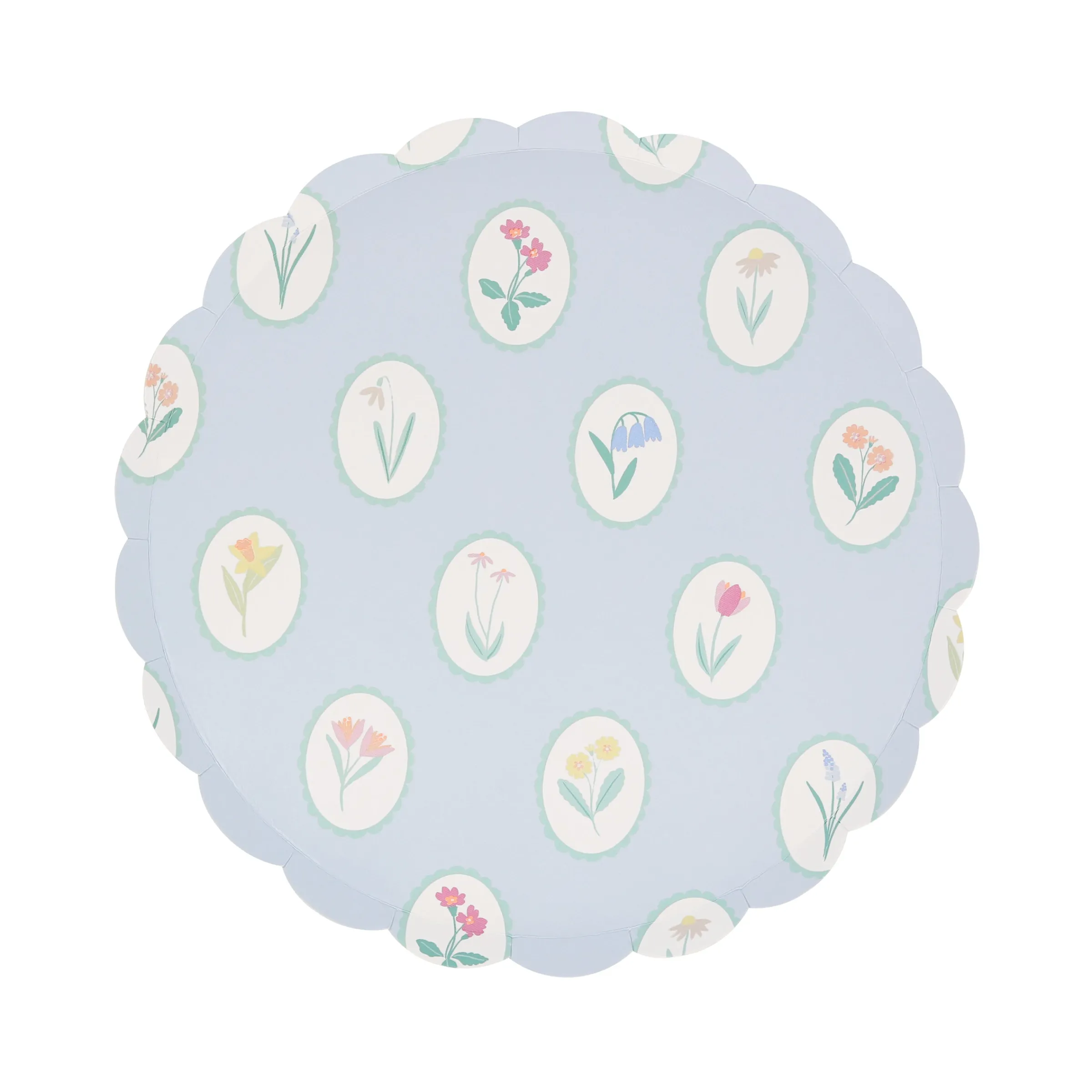 Bloomsbury Floral Pattern Side Plates (x 8)>Meri Meri Best