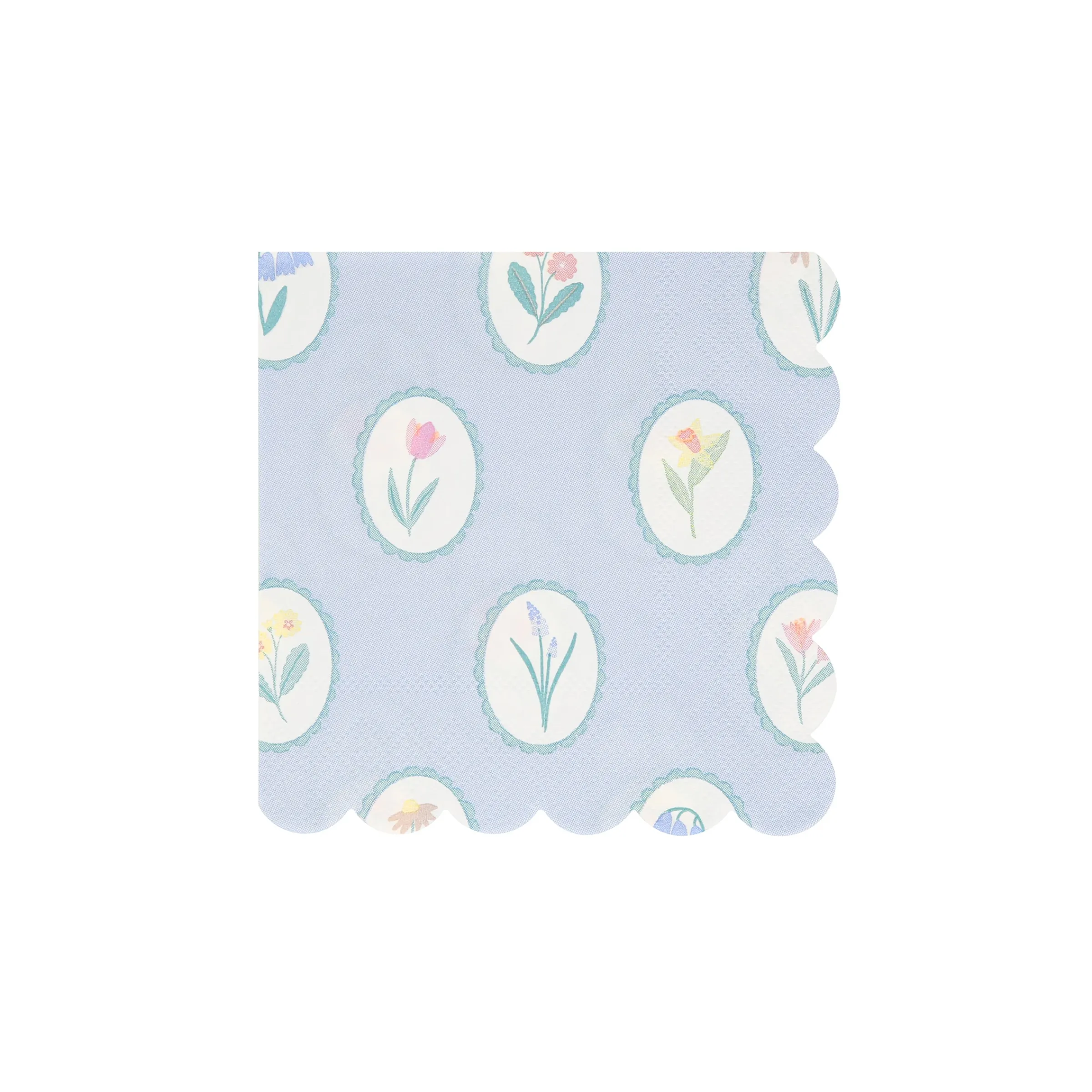 Bloomsbury Floral Pattern Small Napkins (x 16)>Meri Meri Discount