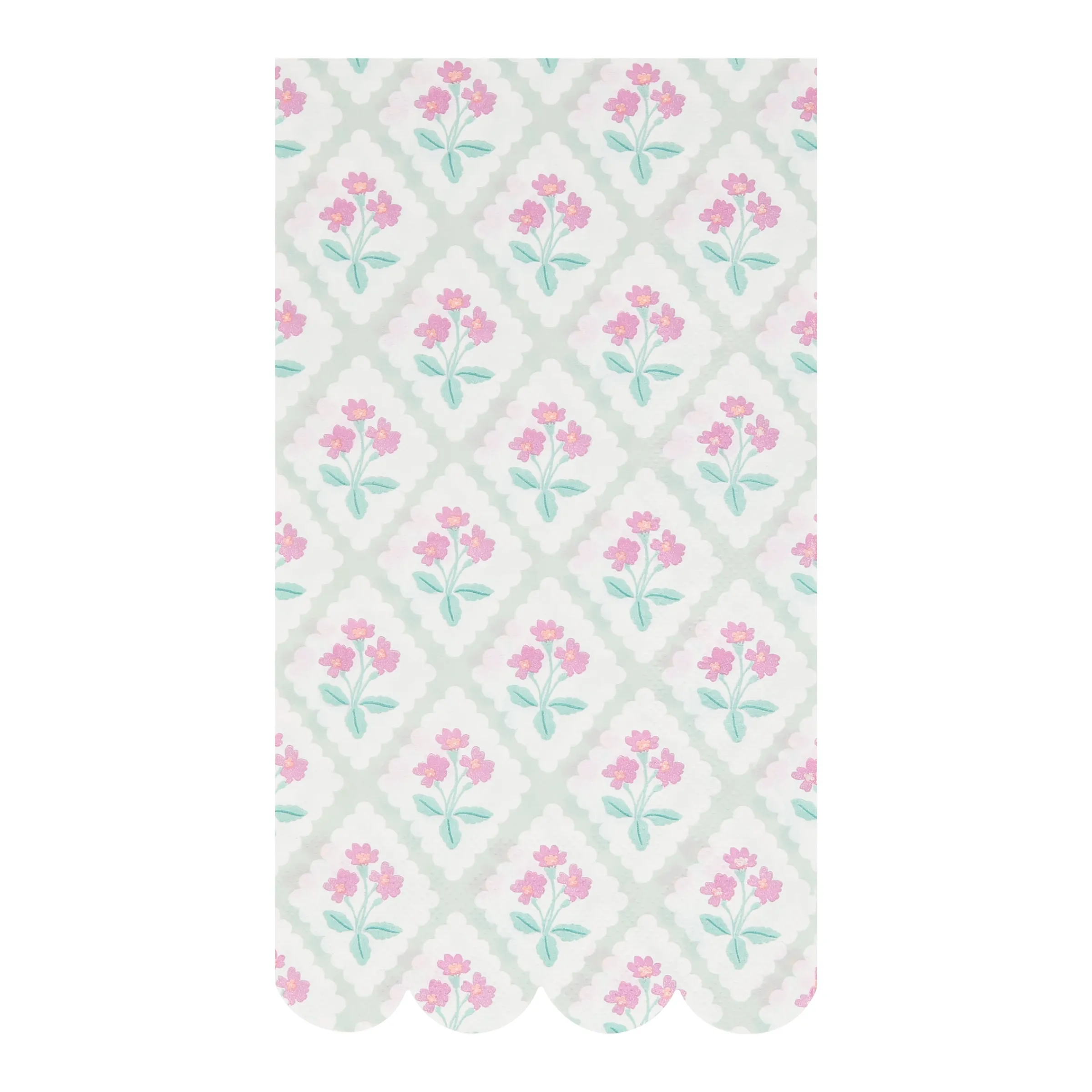 Bloomsbury Floral Pattern Guest Towels (x 16)>Meri Meri Clearance