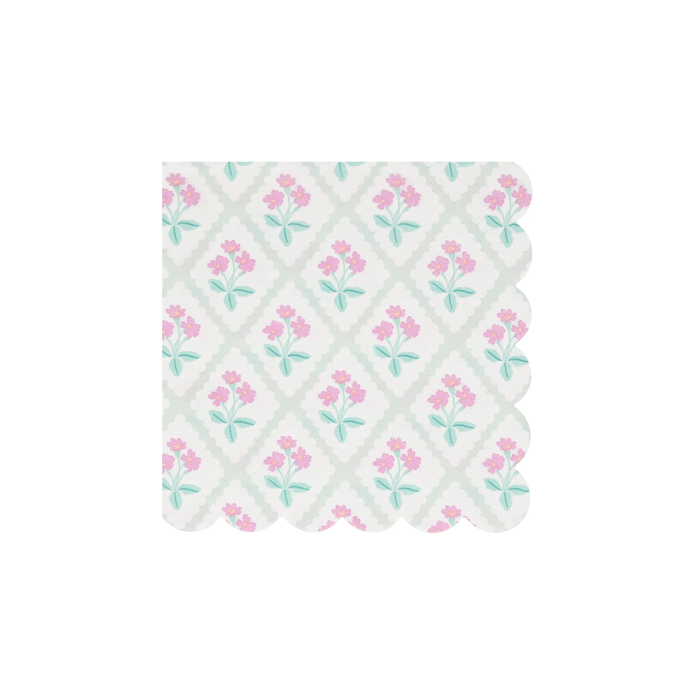 Bloomsbury Floral Pattern Small Napkins (x 16)>Meri Meri Discount