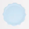 Blue Decorative Edge Compostable Side Plates (x 8)>Meri Meri Online