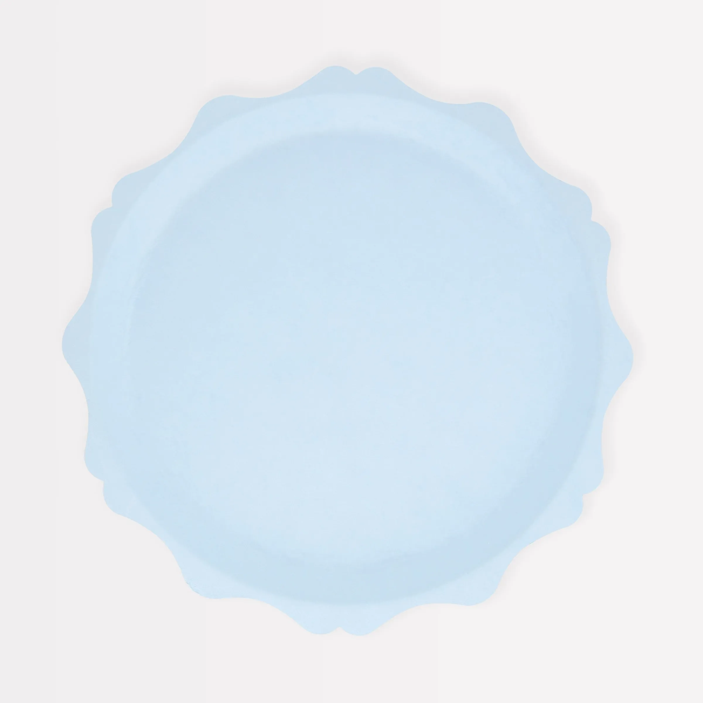 Blue Decorative Edge Compostable Side Plates (x 8)>Meri Meri Online