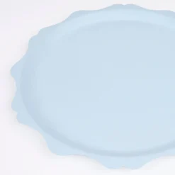 Blue Decorative Edge Compostable Dinner Plates (x 8)><noscript><img width=
