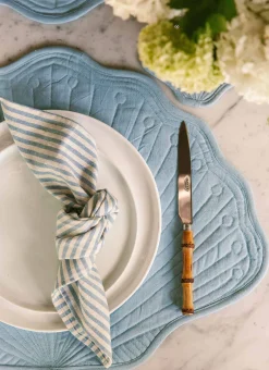 Blue Quilted Shell Placemat><noscript><img width=
