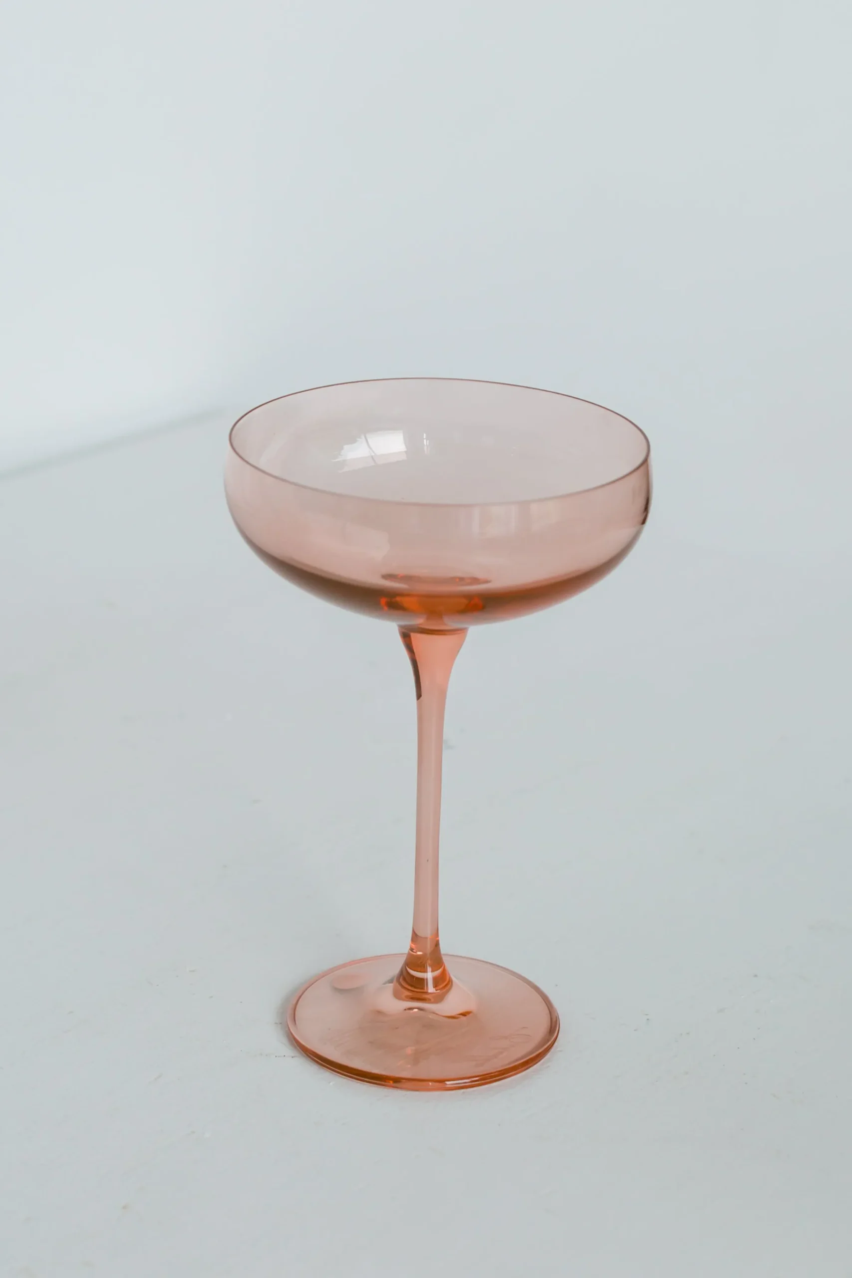 Blush Pink Champagne Coupe Stemware (x 6)>Meri Meri Fashion