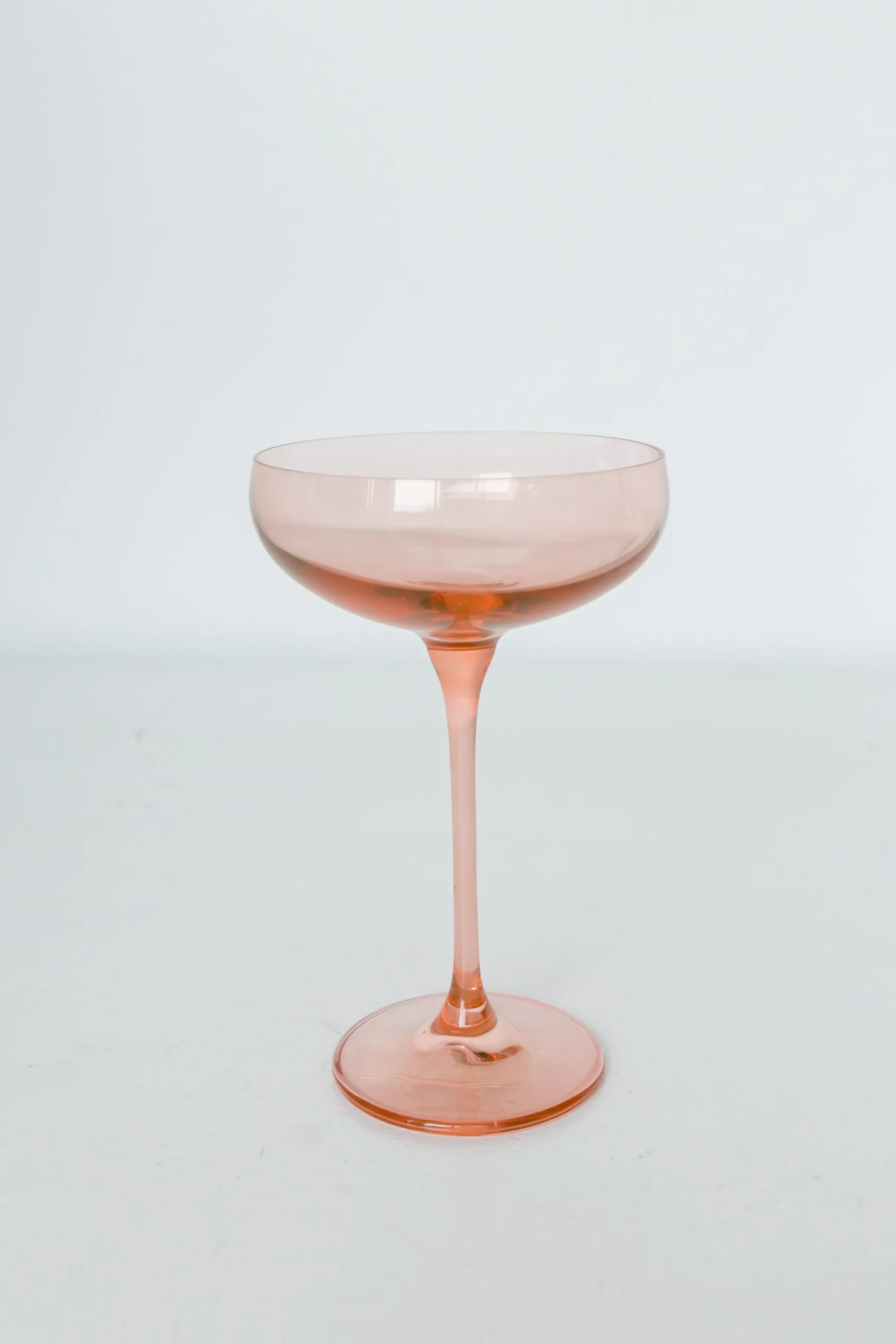 Blush Pink Champagne Coupe Stemware (x 6)>Meri Meri Fashion