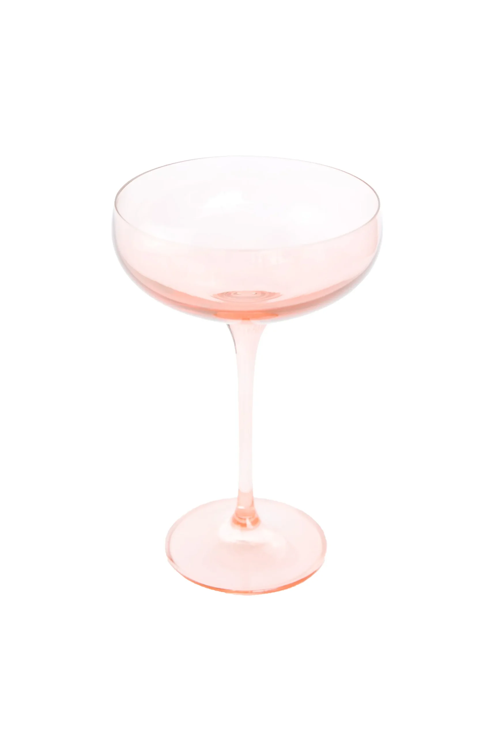 Blush Pink Champagne Coupe Stemware (x 6)>Meri Meri Fashion
