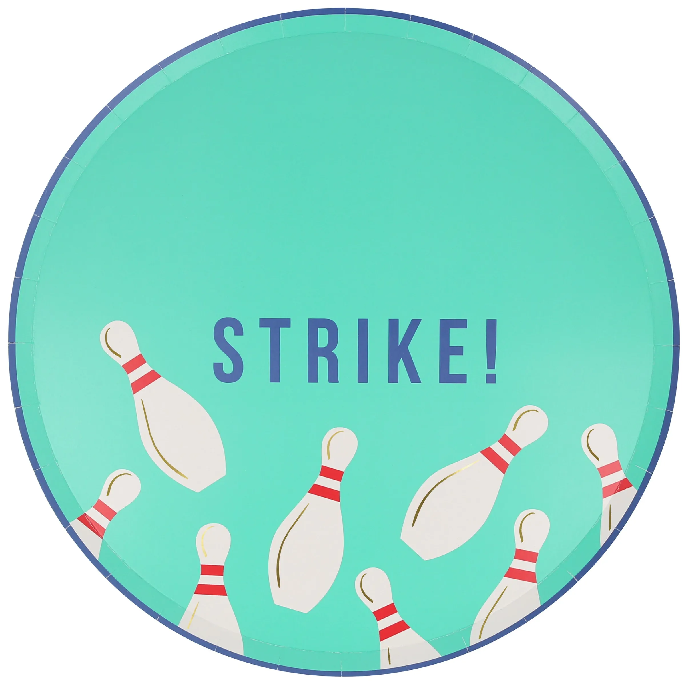 Bowling Dinner Plates (x 8)>Meri Meri Best