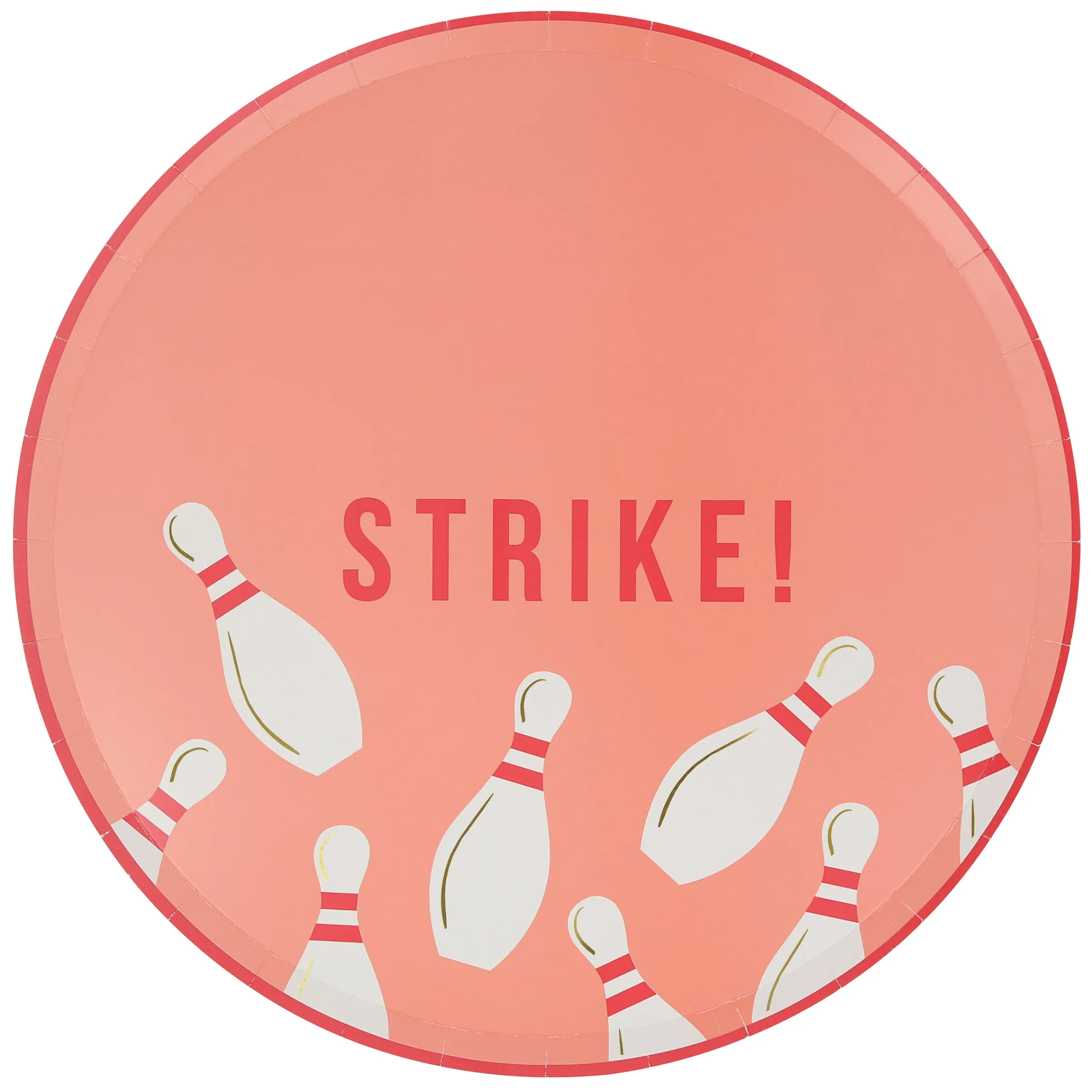 Bowling Dinner Plates (x 8)>Meri Meri Best