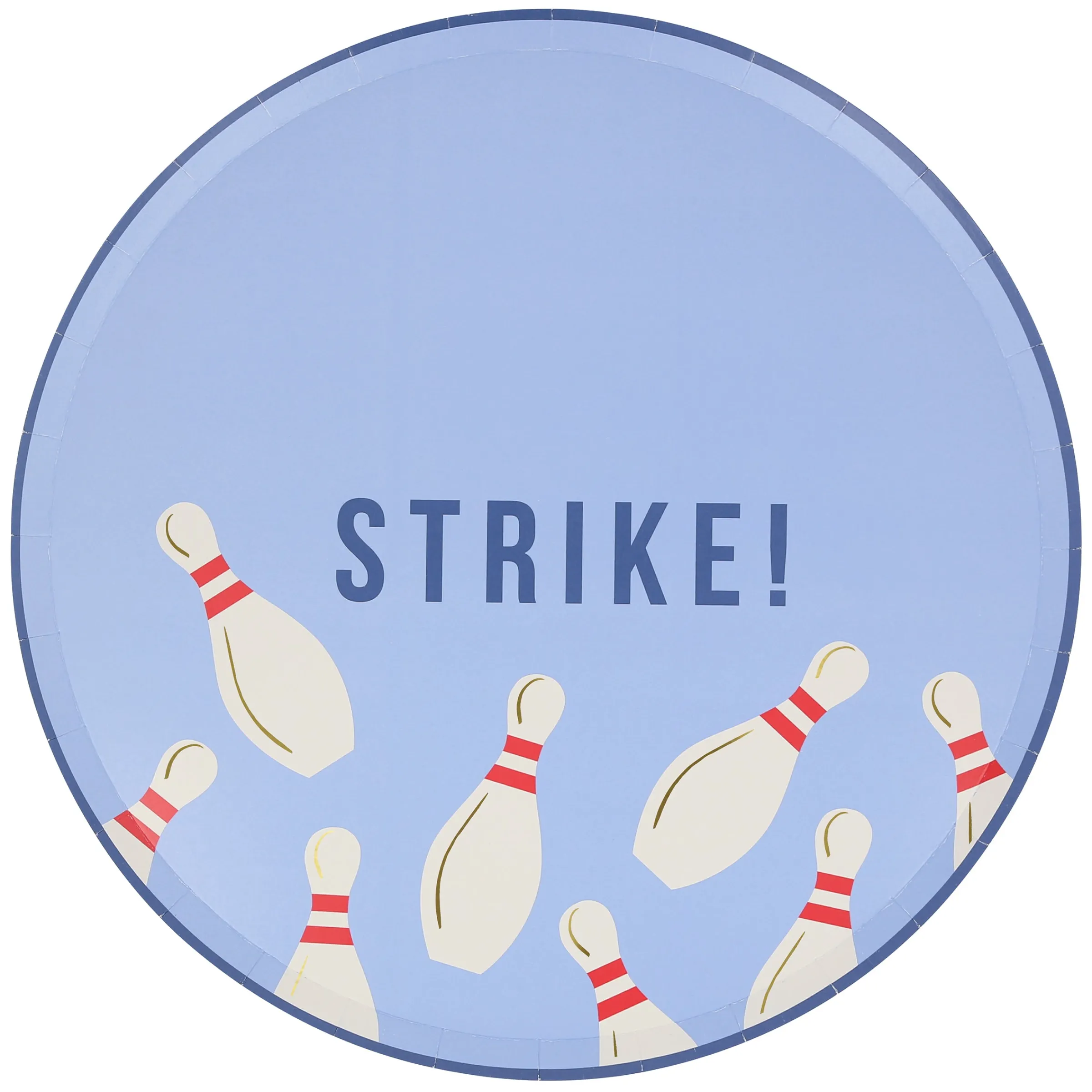 Bowling Dinner Plates (x 8)>Meri Meri Best