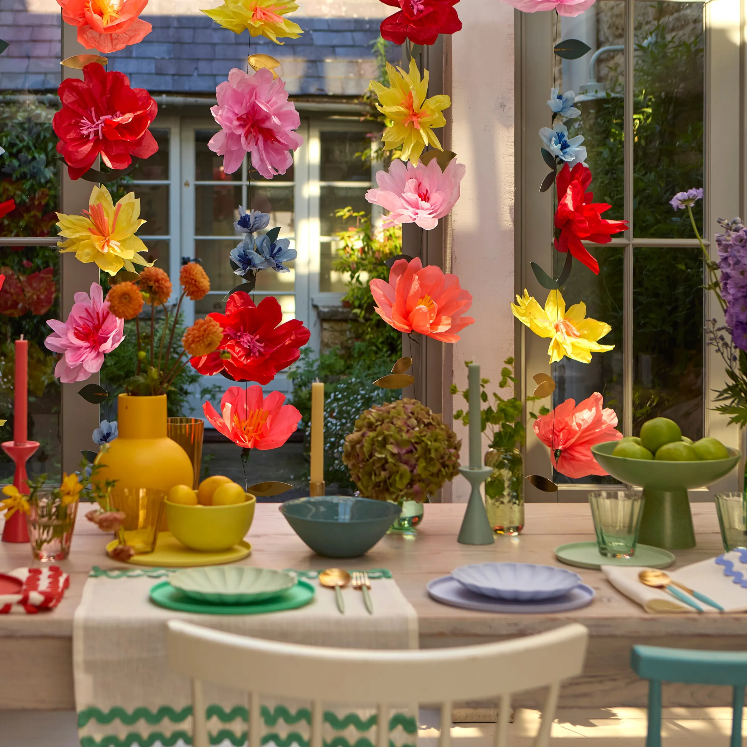 Bright Flower Wall>Meri Meri Sale