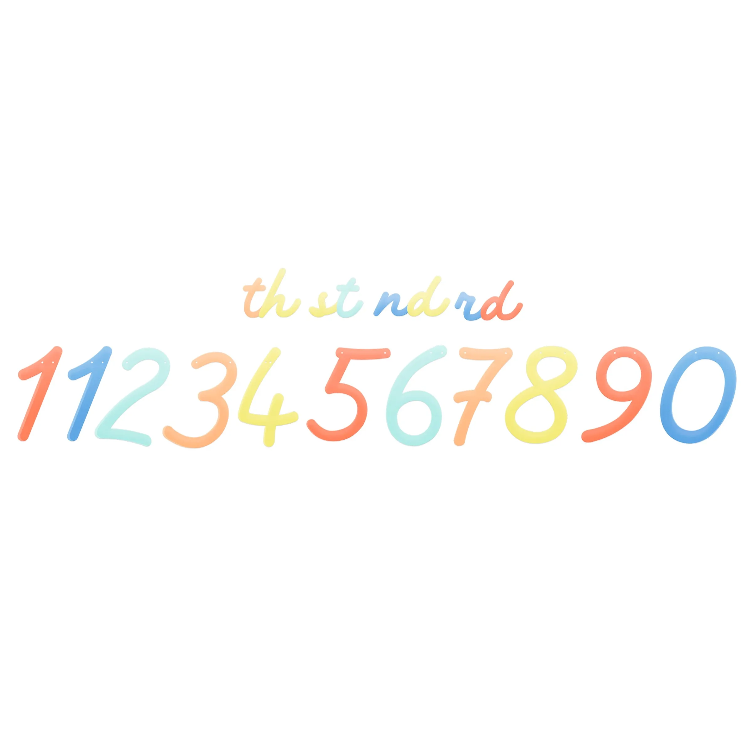 Bright Personalizable Birthday Garland Set>Meri Meri Best