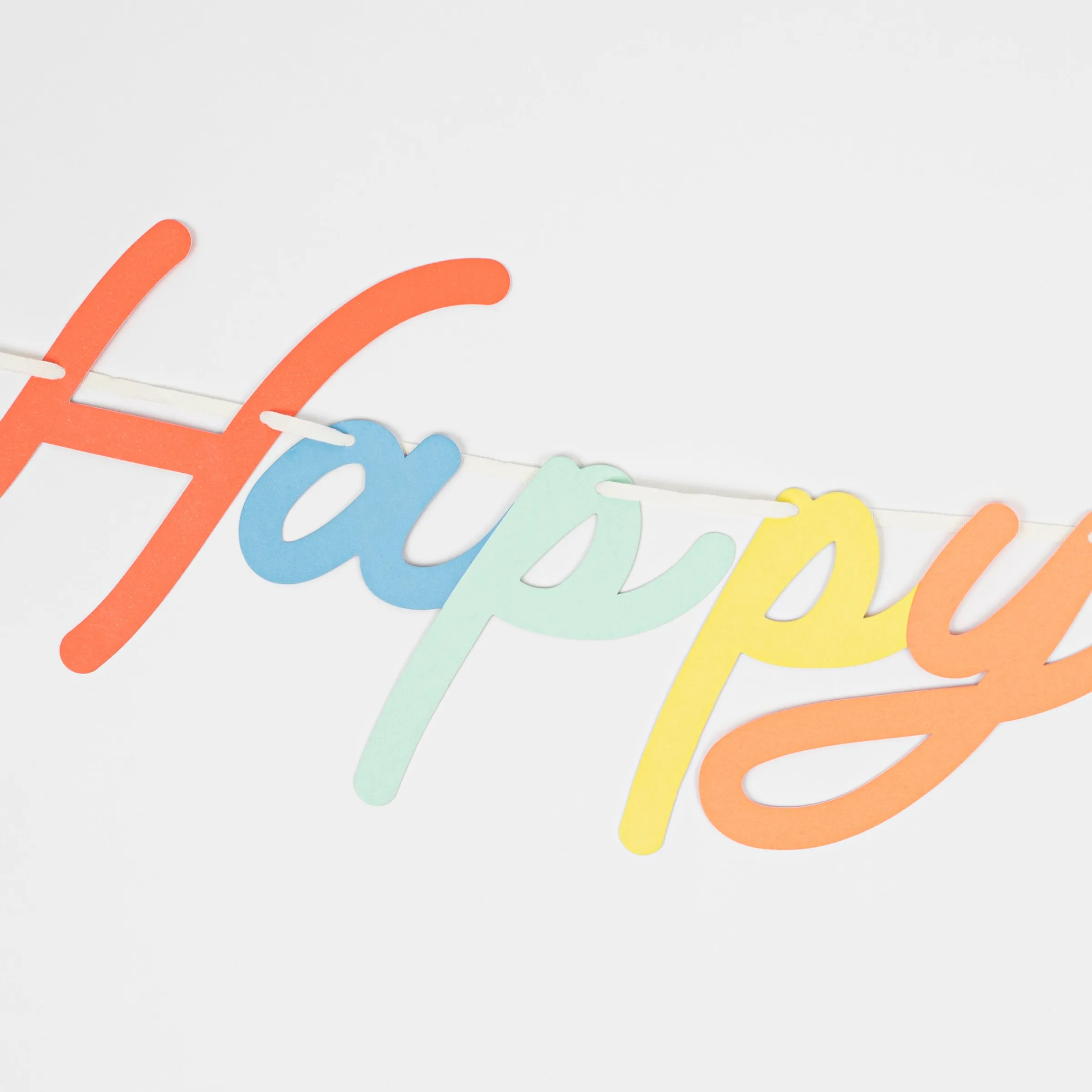 Bright Personalizable Birthday Garland Set>Meri Meri Best