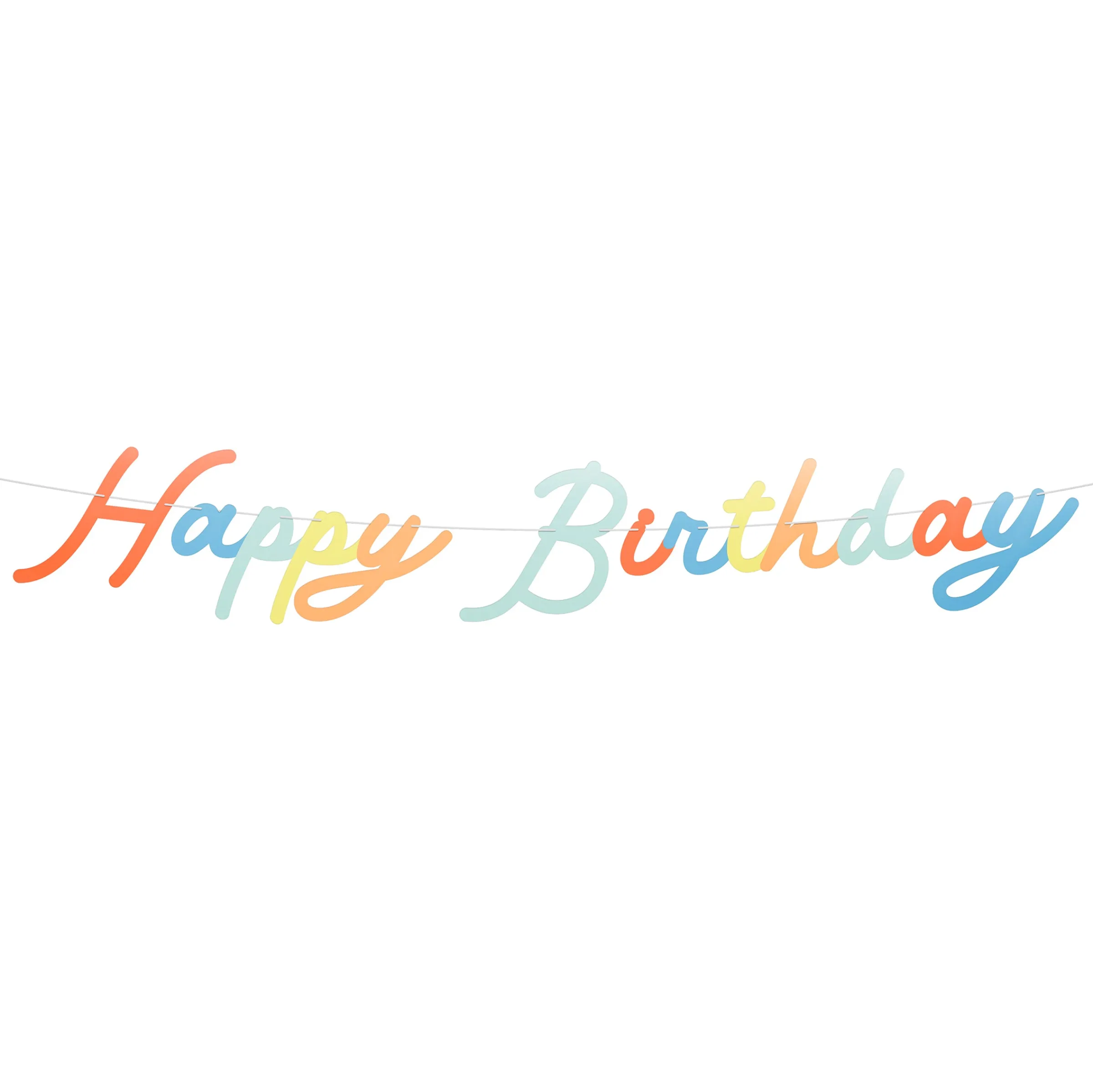 Bright Personalizable Birthday Garland Set>Meri Meri Best