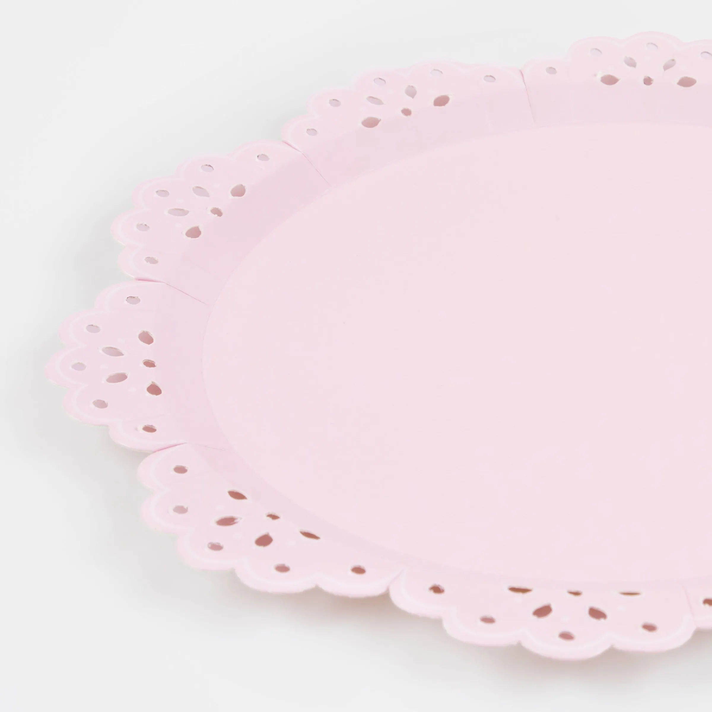 Broderie Anglaise Lace Multi Side Plates (x 8)>Meri Meri Hot