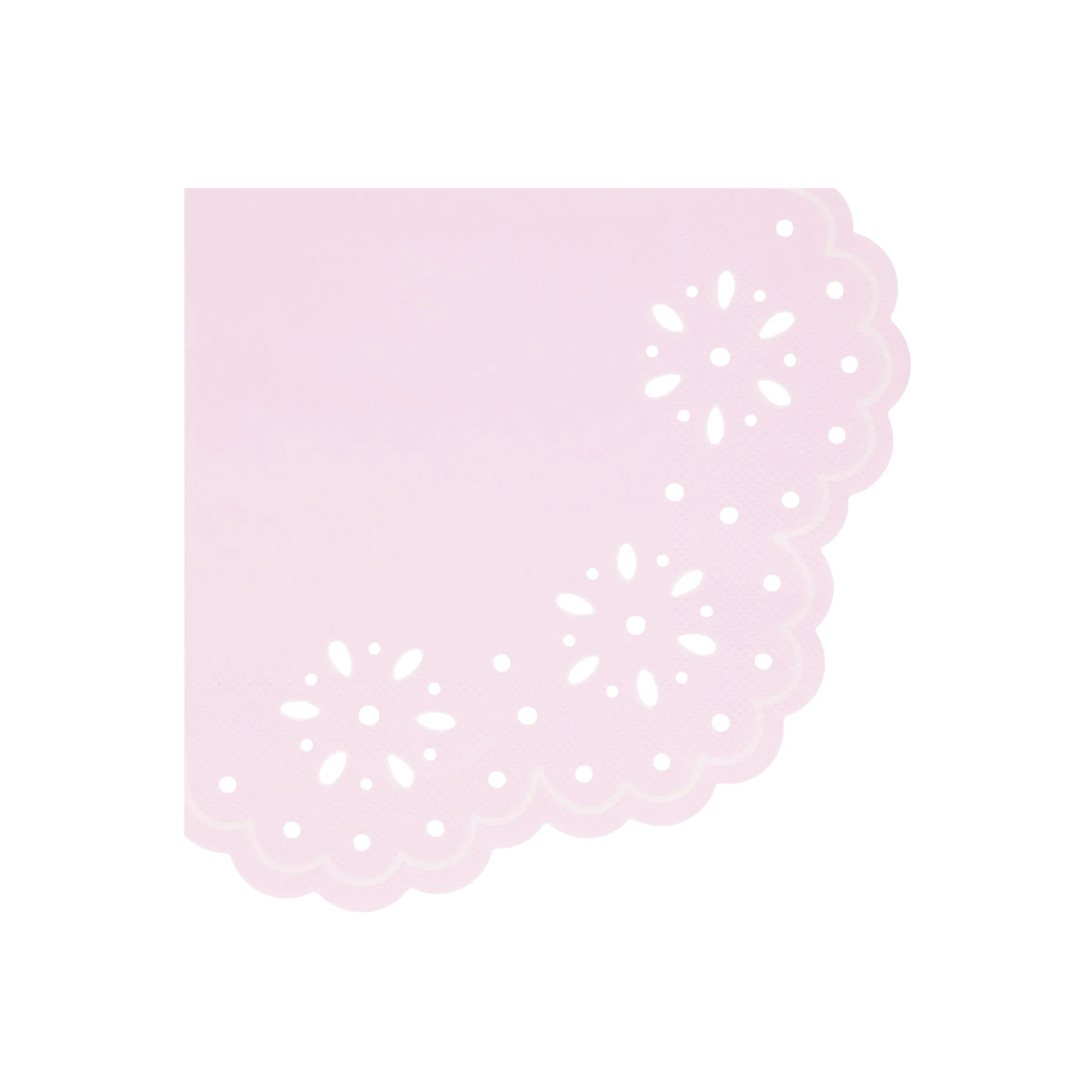 Broderie Anglaise Lace Multi Large Napkins (x 16)>Meri Meri Fashion