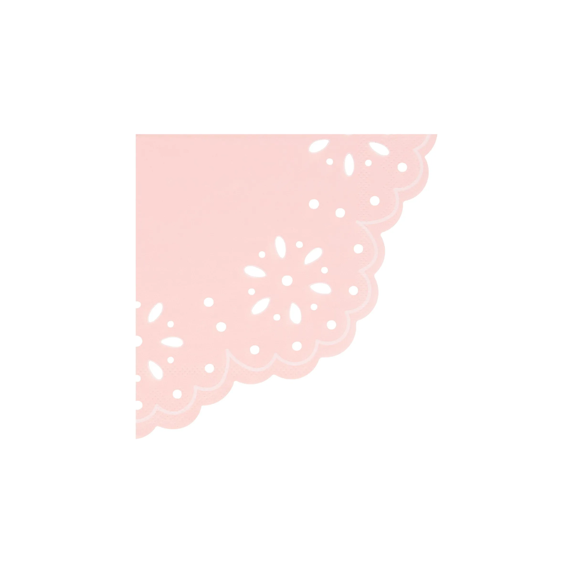 Broderie Anglaise Lace Multi Small Napkins (x 16)>Meri Meri Sale