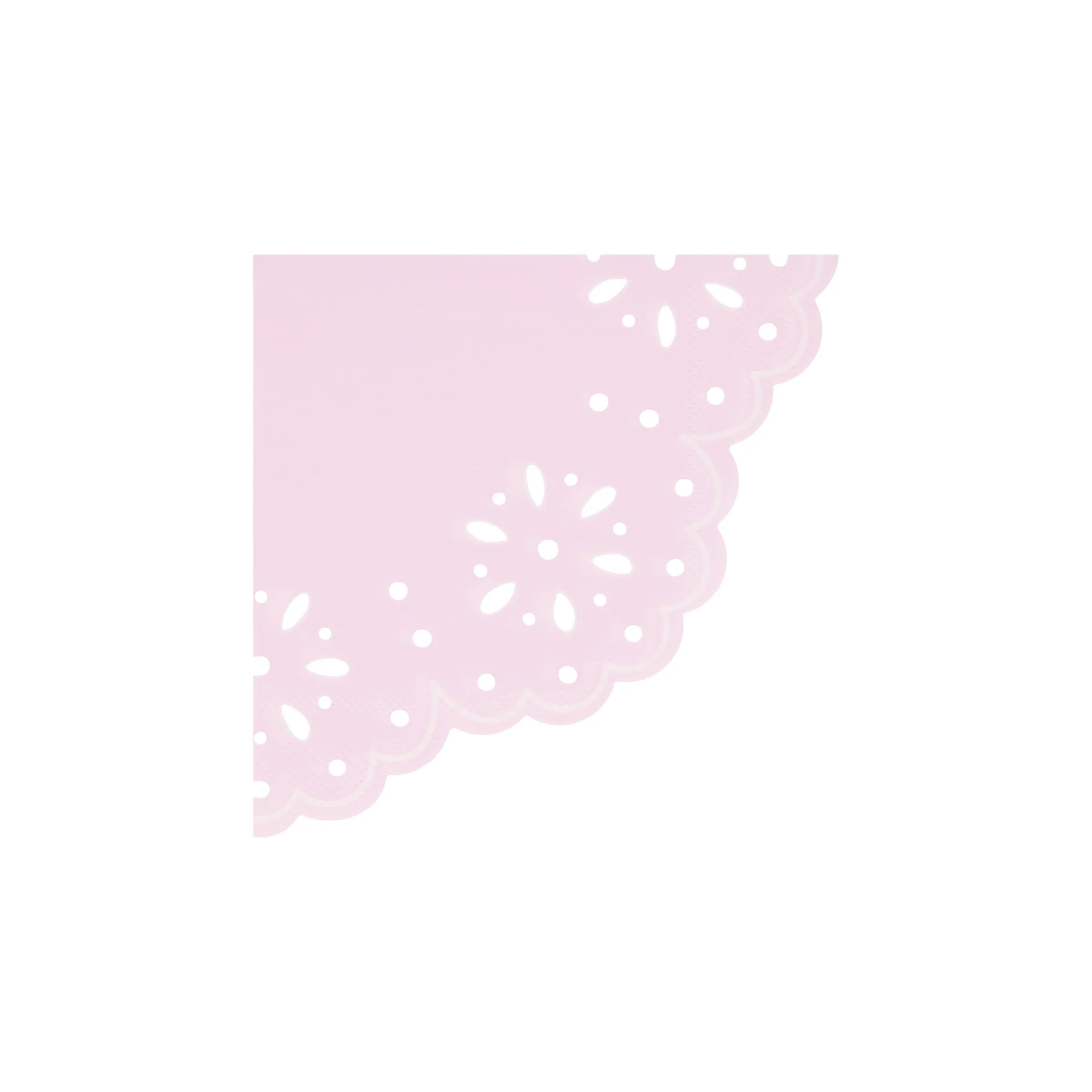 Broderie Anglaise Lace Multi Small Napkins (x 16)>Meri Meri Sale
