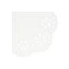 Broderie Anglaise Lace White Large Napkins (x 16)>Meri Meri Outlet