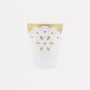 Broderie Anglaise Lace White Cups (x 8)>Meri Meri Hot