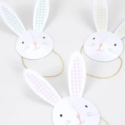 Bunny Party Hats (x 6)><noscript><img width=
