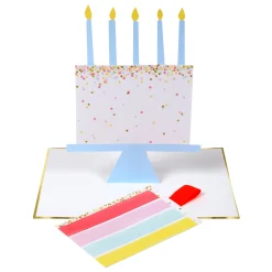 Cake Slice Stand-Up Birthday Card>Meri Meri Clearance