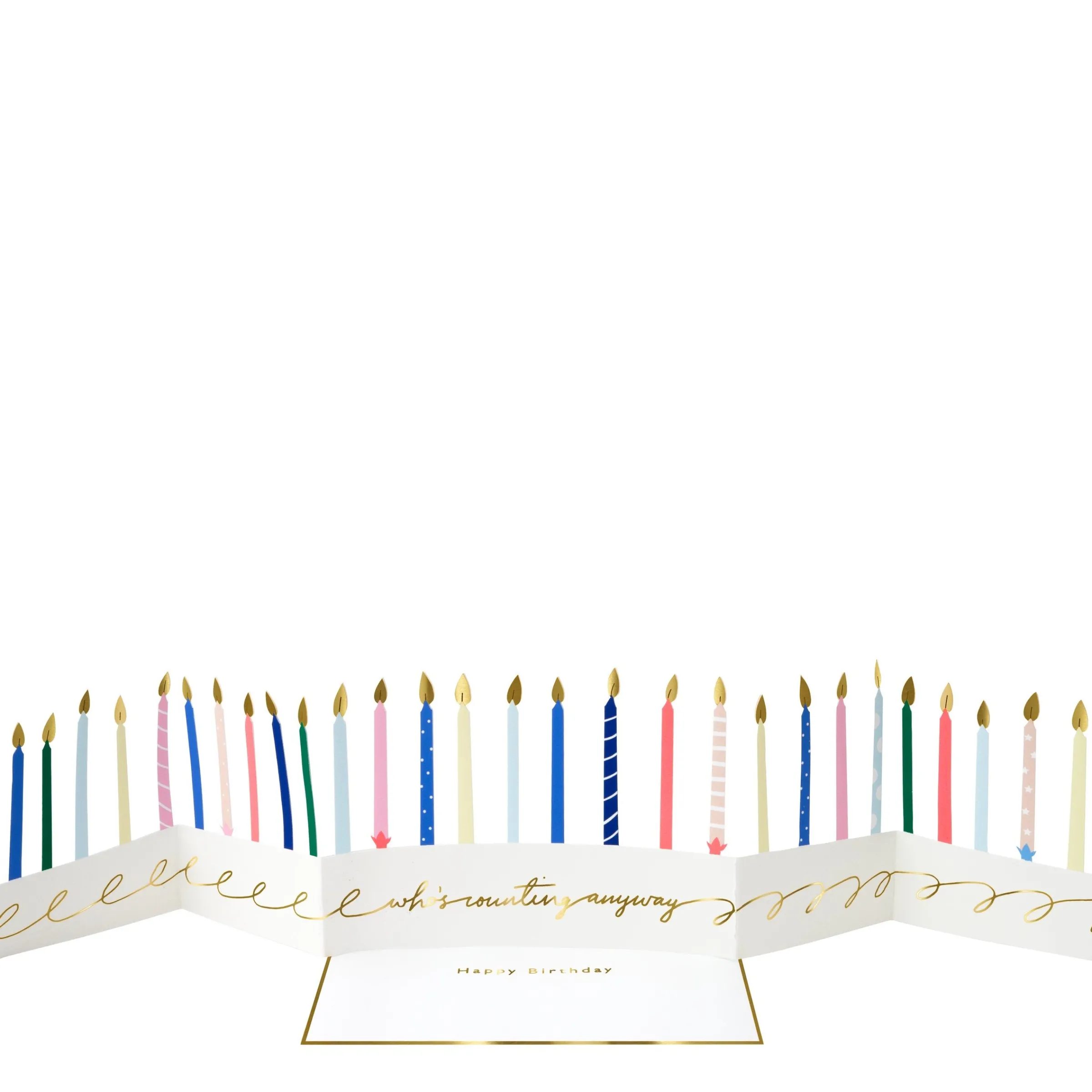 Candle Birthday Card>Meri Meri Fashion