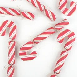 Candy Cane Shape Crackers (x 6)><noscript><img width=