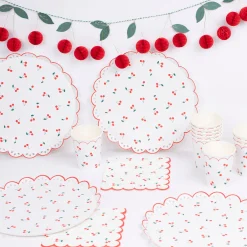 Cherries Party Set>Meri Meri Hot