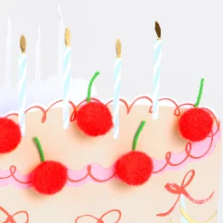 Cherry Cake Birthday Card>Meri Meri Hot