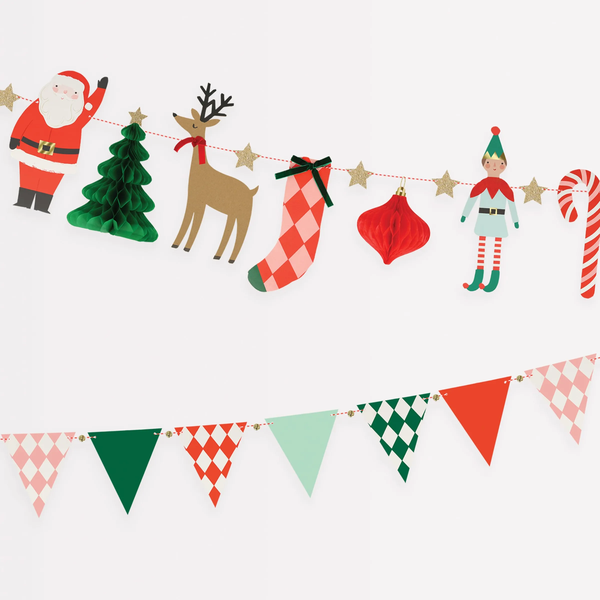Christmas Characters Garland Set>Meri Meri Clearance