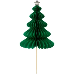 Christmas Honeycomb Cake Topper Set (x 10)><noscript><img width=