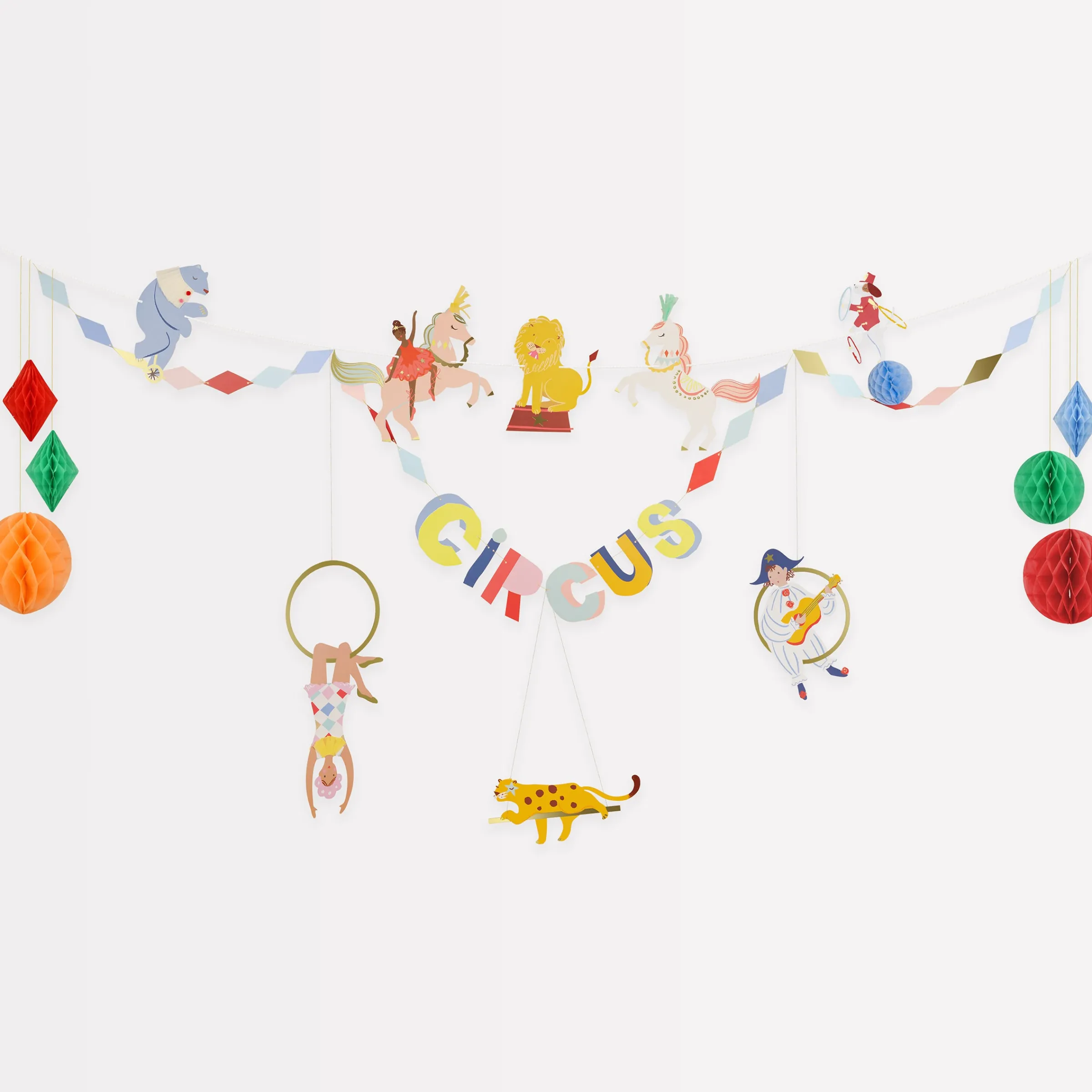 Circus Garland Set>Meri Meri Hot