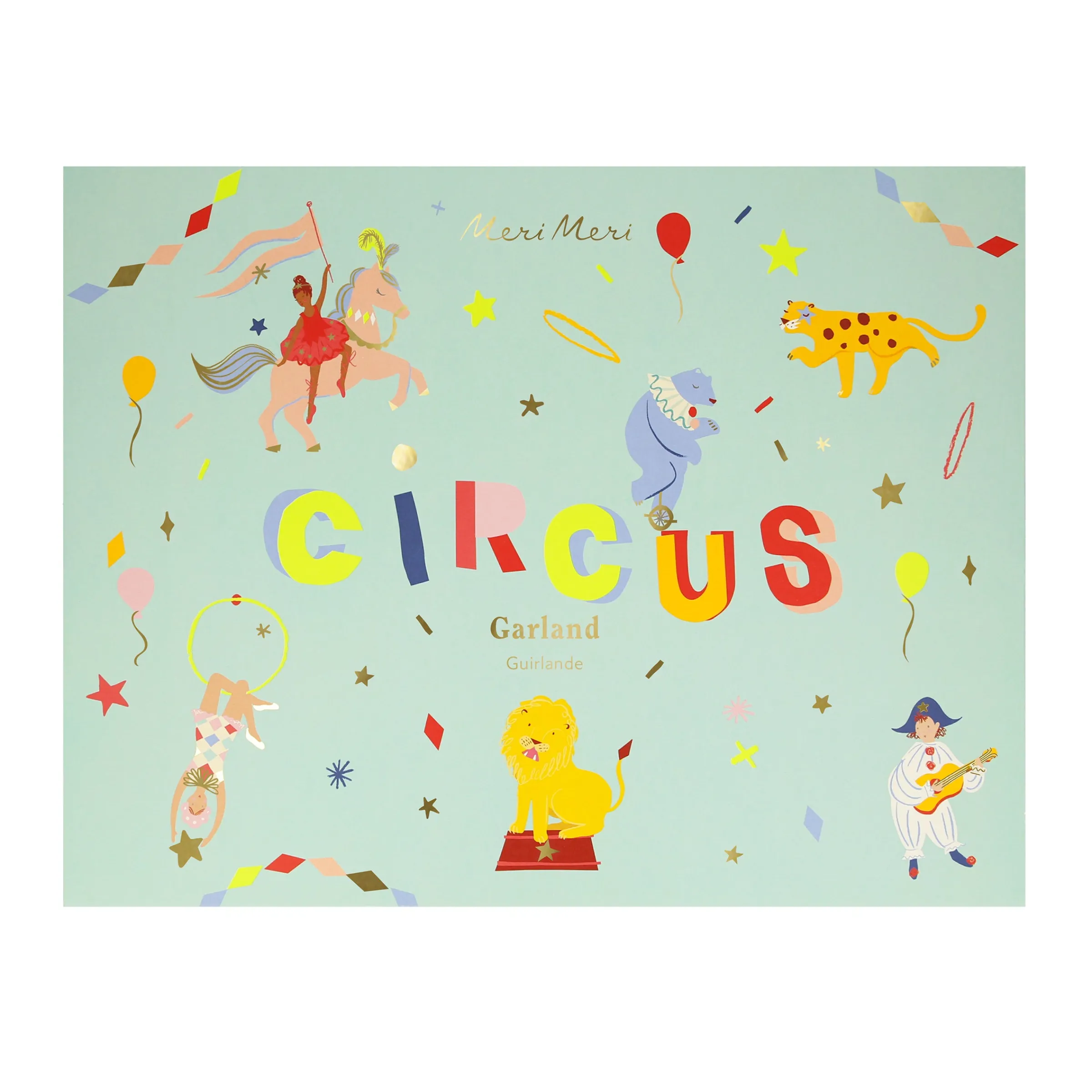 Circus Garland Set>Meri Meri Hot